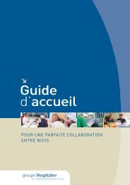 Guide d'accueil - GHICL