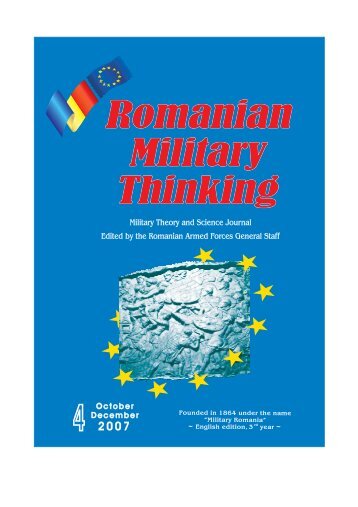 Romanian Military Thinking