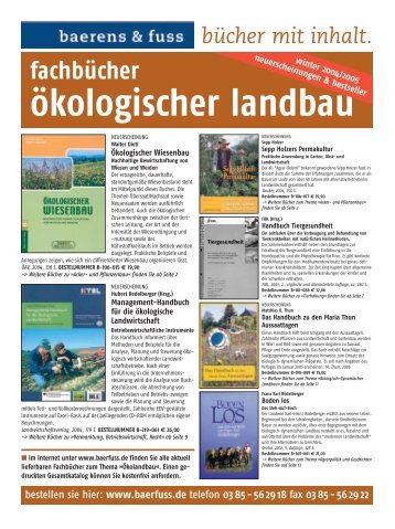 ökologischer landbau - Baerens & Fuss GbR