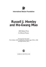 Russell J. Hemley and Ho-kwang Mao