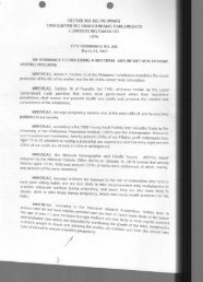 City Ordinance No. 585 - Bacolod City