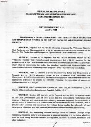 City Ordinance No. 532 - Bacolod City