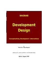 Development Design: - Baobab