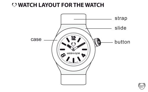 Get the Jumbo watch instruction manual - Wize and Ope