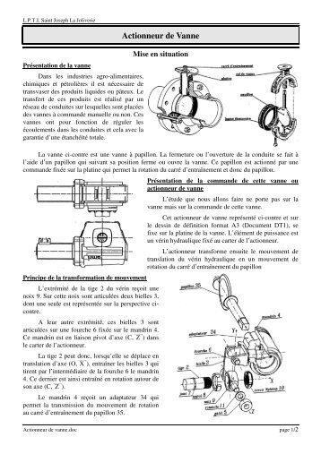 Actionneur de Vanne - Chauvet F.