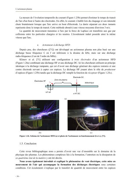 Etude et développement d'un actionneur plasma à décharge à ...