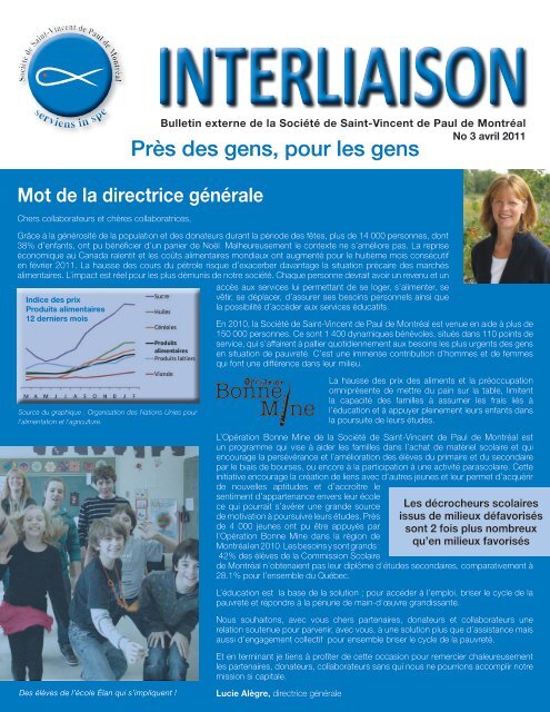 Bulletin Interliaison - Avril 2011 - Société Saint-Vincent de Paul de ...