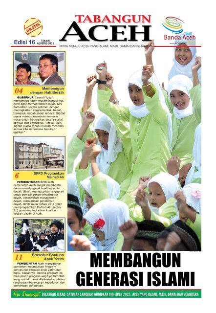 Tabloid Edisi 16 November 2011 - BAPPEDA Aceh