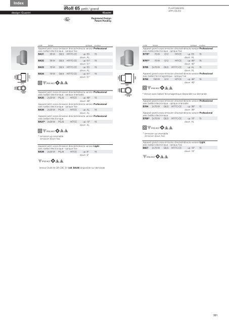 Catalogue opératif - iGuzzini