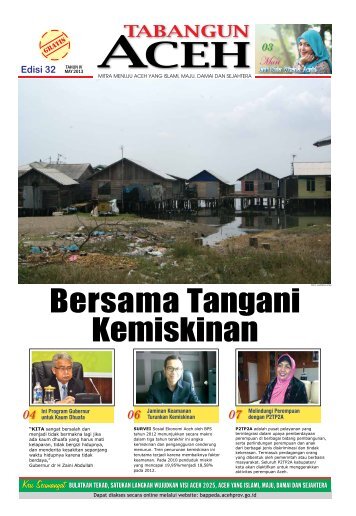 Tabloid Edisi 32 May 2013 - BAPPEDA Aceh