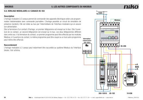 Téléchargez ici le manuel du matériel pour Nikobus