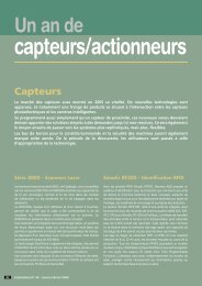 capteurs/actionneurs - J'automatise