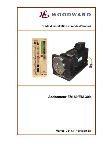 Chapitre 4. Actionneur EM-80/EM-300 - DSF Technologies
