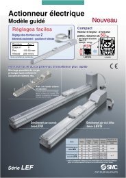 Actionneur électrique - SMC ETech