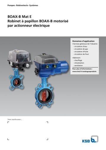 Armaturen Gas / Robinets Gaz
