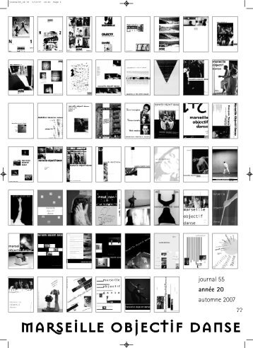Mise en page 1 - marseille objectif DansE