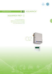 Documentation AQUAPACK PRO au format PDF - caladair