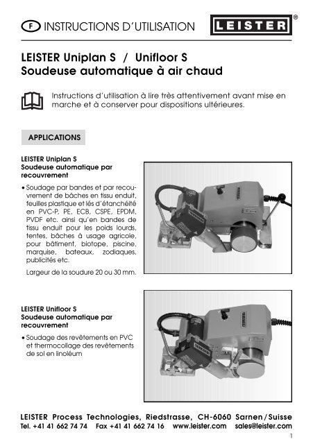 FRE_Uniplan_Unifloor_ S.qxd - Leister