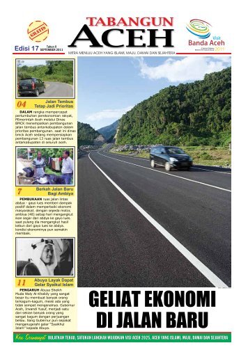 GELIAT EKONOMI DI JALAN BAru - BAPPEDA Aceh - Pemerintah ...