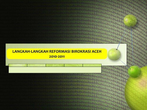 IMPLEMENTASI REFORMASI BIROKRASI ... - BAPPEDA Aceh