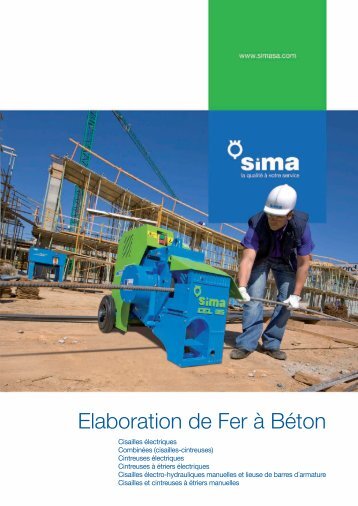 Elaboration de Fer à Béton - Sima