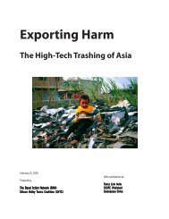 Exporting Harm - Basel Action Network