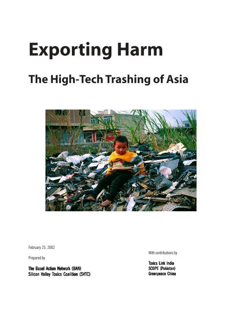 Exporting Harm - Basel Action Network