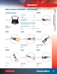 Outils pour applications électriques industrielles