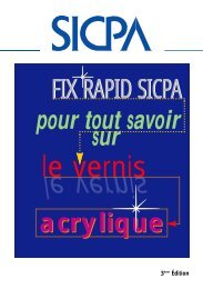 SICPA-Vernis Acryliques - BLG International