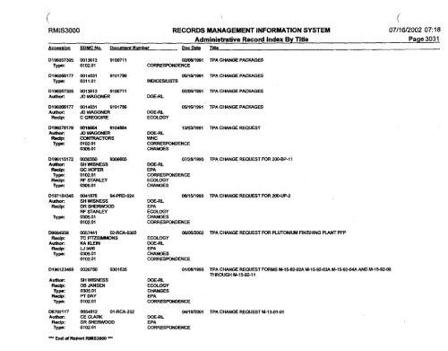 View Document Here - Hanford Site