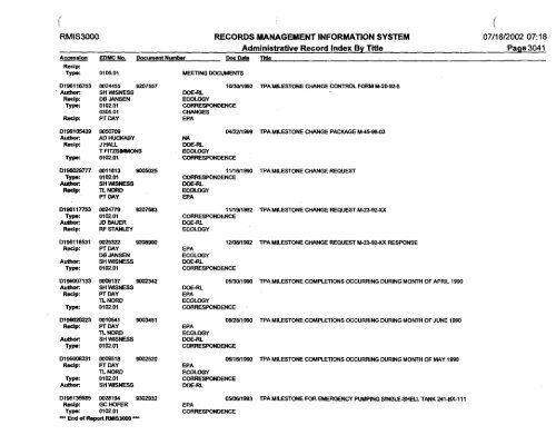 View Document Here - Hanford Site