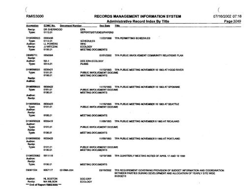 View Document Here - Hanford Site