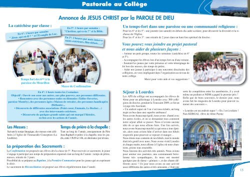 Journal Ndm 4.pdf - Notre Dame des Missions - Toulon