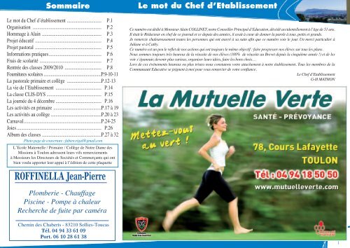 Journal Ndm 4.pdf - Notre Dame des Missions - Toulon