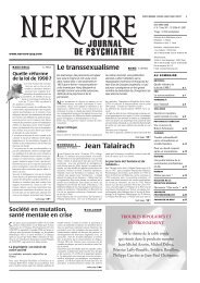 Décembre - Nervure Journal de Psychiatrie