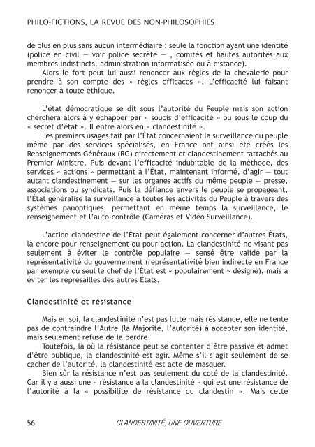 Clandestin-en-Un - Revue Onphi p.69 - 2009 - Xavier Pavie