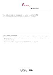 La calebasse de l'excision en pays gourmantché