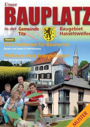 sind wir zu Hause Wohngebiet Titz Der Lageplan - Ziegert Concept