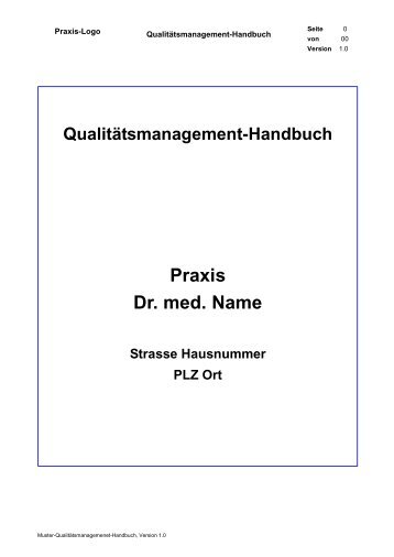 Praxis Dr. med. Name