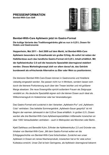 Bembel-with-Care GbR - Barzone.de