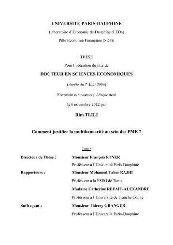 (Thèse Rim Tlili) - Base Institutionnelle de Recherche de l'université ...