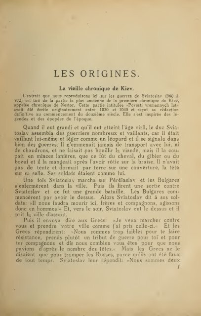 Anthologie de la littérature ukrainienne jusqu'au milieu du XIXe siècle