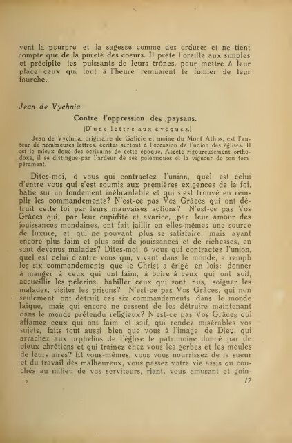 Anthologie de la littérature ukrainienne jusqu'au milieu du XIXe siècle