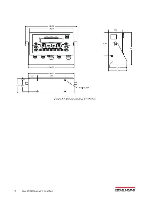 CW-90/90X Checkweigher Manual - Rice Lake Weighing Systems