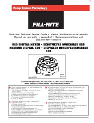 820 DIGITAL METER • DÉBITMÈTRE NUMÉRIQUE 820 MEDIDOR ...