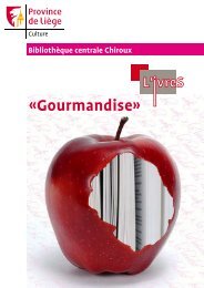 «Gourmandise» - Province de Liège
