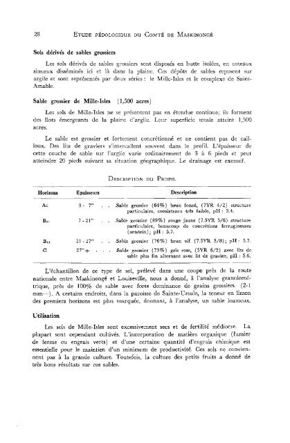 PQ36 Étude pédologique du comté de Maskinongé - IRDA