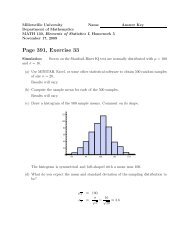 solution - Millersville University