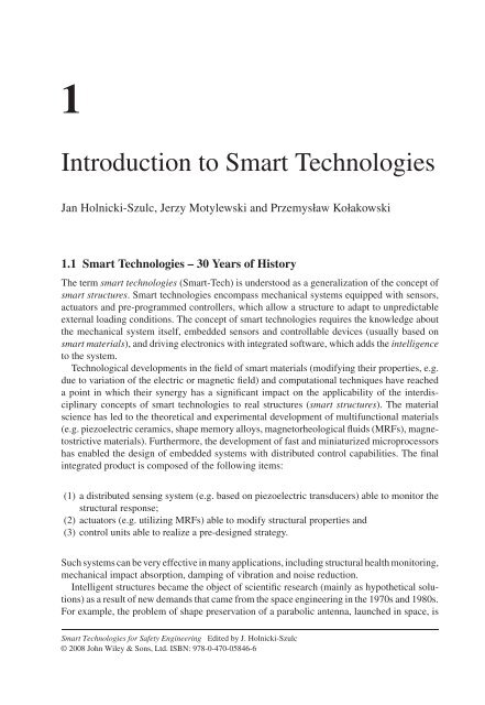 smart technologies for safety engineering