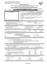 Konjunkturerhebung I. Quartal